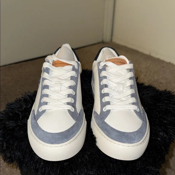 Tory Burch Women’s Perfect Navy/ Calcite/ Snow White Color Block Sneaker